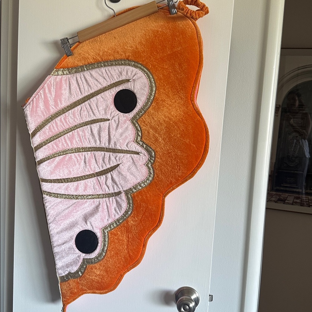 Hanna Andersson Butterfly Kids Cape & Mask - Picture 4 of 10
